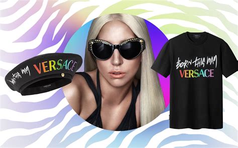 born this way versace t shirt|VERSACE X BORN THIS WAY FOUNDATION.